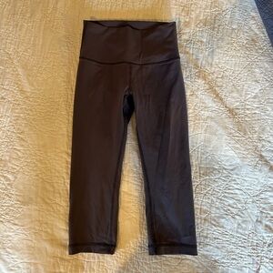 Lululemon Grey Capri Leggings